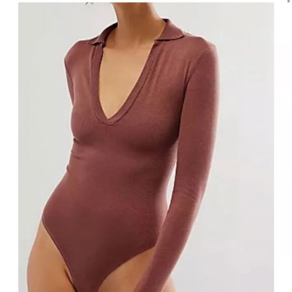 Free People Do it Right bodysuit size medium - Picture 1 of 4